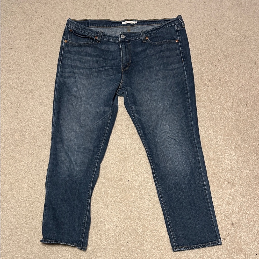 Levi's Classic Blue Denim Jeans